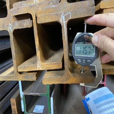 Q235 Q355 Hot Rolled Grade Steel H Beam with 5-500mm Thickness and Custom Tolerance
