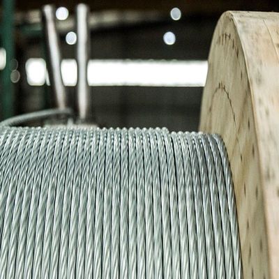 Binding Galvanized Steel Strand Wire with ISO Certification and Normalizing Technique