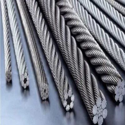 1.0mm-120mm Elevator Galvanized Steel Wire Rope with Smooth Surface