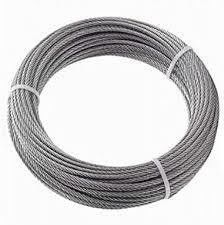Durable Steel Cable Carbon Elevator Crane Wire Rope with Galvanized Stainless Steel