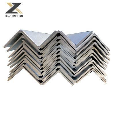 ASTM A36 A53 Q235 Q345 Carbon Equal Angle Steel Galvanized Iron L Shape Mild Steel Angle Bar