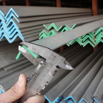 ASTM A36 A53 Q235 Q345 Carbon Equal Angle Steel Galvanized Iron L Shape Mild Steel Angle Bar