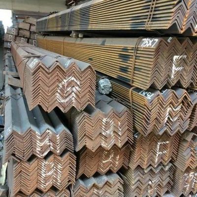 ASTM A36 A53 Q235 Q345 Carbon Equal Angle Steel Galvanized Iron L Shape Mild Steel Angle Bar