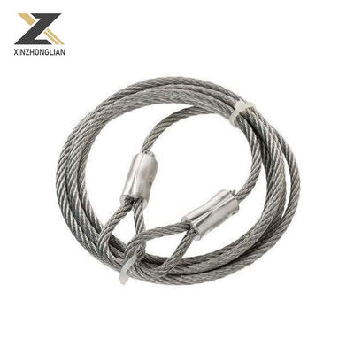 7X19 4mm 6mm Heavy Weight Gym Fitness Steel Cable TPU Coated Flexible Steel Wire Rope