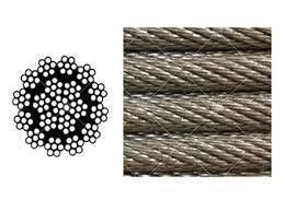 6X19 6X19s 6X19 Iws Steel Cable Steel Wire Rope Galvanized Ungalvanized Customization