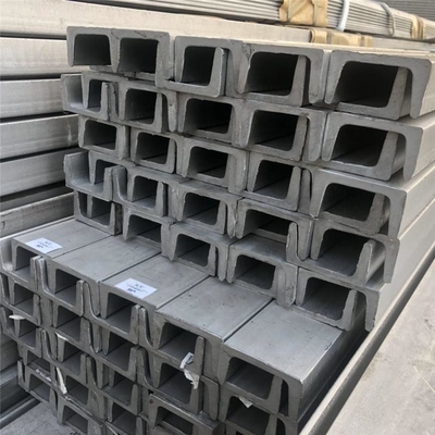 40-550mm Tolerance 2% Pickled Stainless Steel I-Beam U Channel Steel SUS 316 Inox