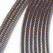 Smooth Surface 1/2 Inch 6X19 Iwrc Electric Galvanized and Ungalvanized Steel Wire Rope