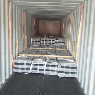 Hot Rolling Perforated U Beam Steel C Channel for Structural Steel Processing Parts