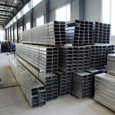 Galvanized Z C Beam Steel U Channel Sizes with Hot Rolling Surface