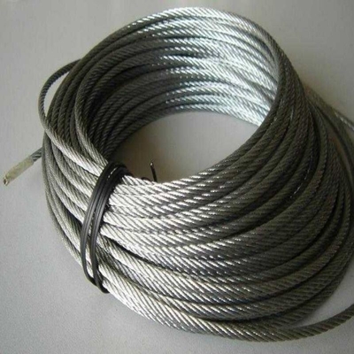 Normalizing Technique Steel Wire Rope for Crane and Lift CCC Certified Galvanized