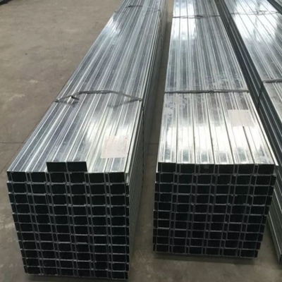 S235jr Grade Steel Channel with Plain or Galvanized Finish and Customizable Higth