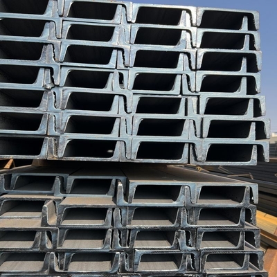 S235jr Grade Steel Channel with Plain or Galvanized Finish and Customizable Higth