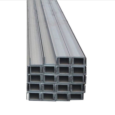 Custom Thickness S355jr Steel Channel Plain or Galvanized 40-550mm Width or Customized