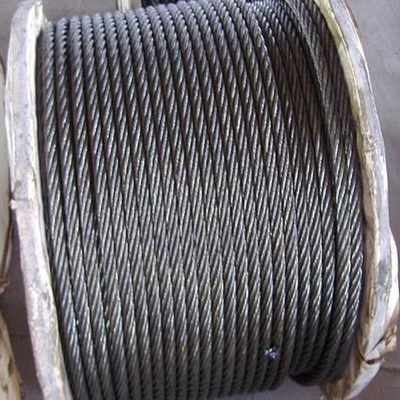 Round Strand Wire Rope 1*7 7*7 1*19 7*19 6*12 6*19 6*37 FC Iwrc TPU/PVC Oiled 1.0mm-120mm