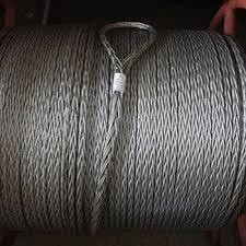High Tensile Prestressed Concrete Strand 12.7mm ASTM Standard Oiled Steel Wire Rope