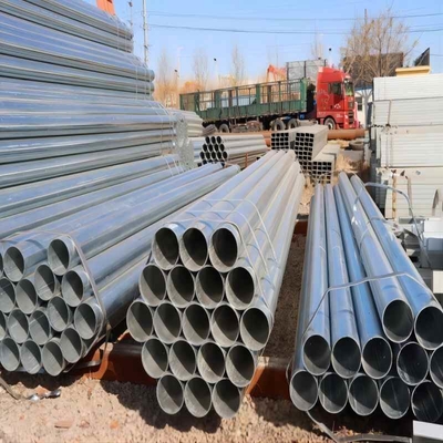 Hot Rolled Welded Steel Pipe Q235 Q355 S235jr S275jr Ss400 St37 Galvanized Steel Tube