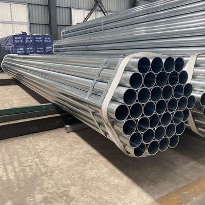 Galvanized Pipe/Tube for Q235 Q355 S235jr S275jr Ss400 St37 Standard 0.3-40mm Thickness