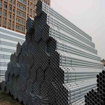 Hot DIP Gi 1/4"-48" Seamless Galvanized Round Steel Pipe ASTM A106 Sch 40 ERW Iron Tube