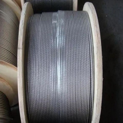 CE Certification Stainless Steel Grade Bright Smooth Round Strand Wire Rope Versatile