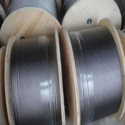 CE Certification Stainless Steel Grade Bright Smooth Round Strand Wire Rope Versatile