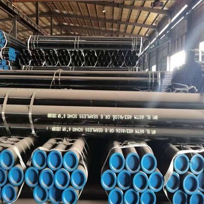 X46 Grade ASTM A53 A10 API 5CT Seamless Carbon Steel Pipe for Gas Oil Pipeline Spot