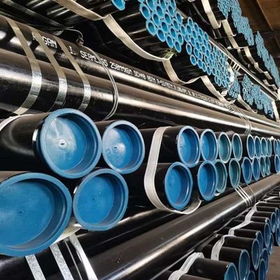 2"-48" Surface Black Coating Galvanized Schedule Carbon Steel Pipe for API5l ERW
