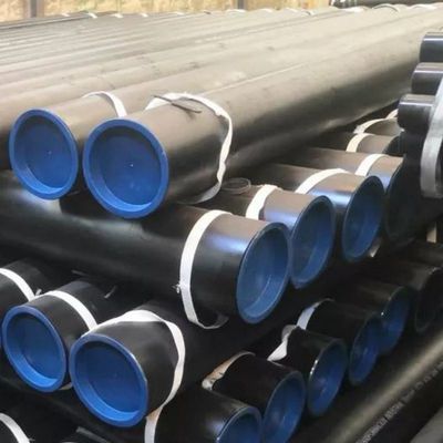 2"-48" API5L Sch 40 Sch 80 Sch120 Black Painted Steel Seamless Pipe Carbon Steel Pipeline