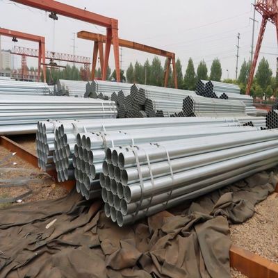 Q195/Q235/Q345 Galvanized Steel Round Pipe Tube for Machinery Industry Distribution