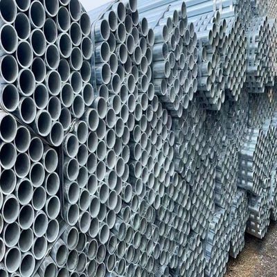 Hot DIP Gi Seamless Galvanized Round Steel Pipe ASTM A106 Sch 40 ERW Gi Iron Tube Fob