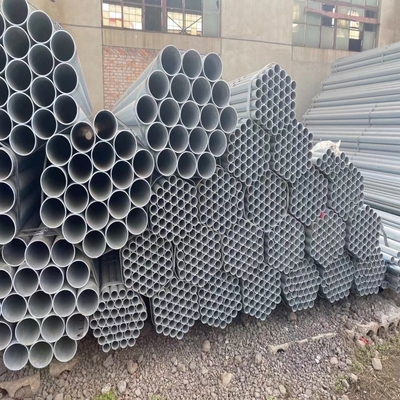 DN15-DN200 Hot Dipped Galvanized Round Steel Pipe Q235B Gi Steel Tube for Greenhouse