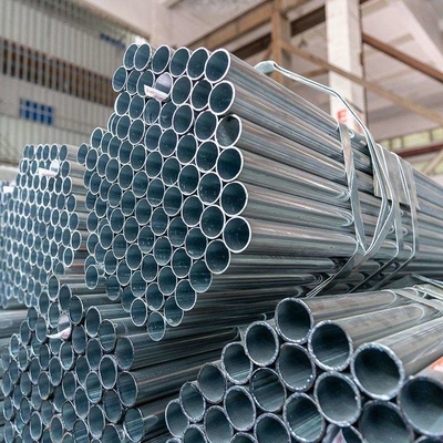 DN15-DN200 Hot Dipped Galvanized Round Steel Pipe Q235B Gi Steel Tube for Greenhouse