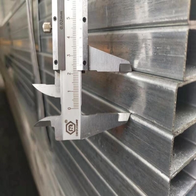 1X1 Inch Galvanized Square Pipe for Round Boiler Section Shape Performance