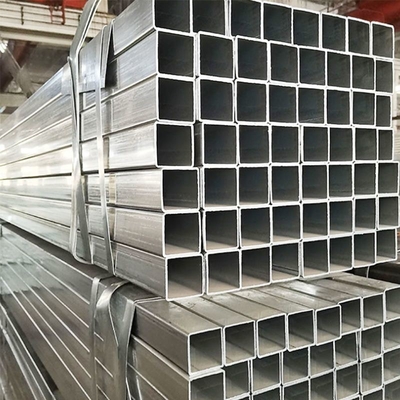 1X1 Inch Galvanized Square Pipe for Round Boiler Section Shape Performance