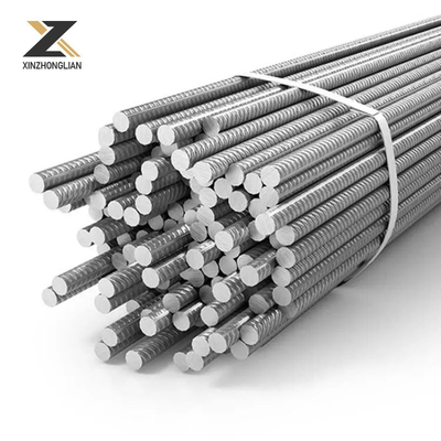 HRB400 Construction Concrete Rod Rebar with 1% Tolerance and Carbon Steel Bar