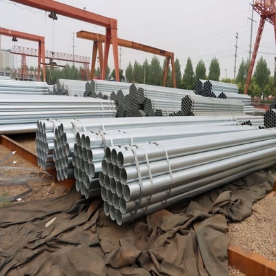 1/4&quot;-48&quot; GB Standard Galvanized Steel Pipe 18 Gauge 1.1mm Thickness 10 FT for Fencing
