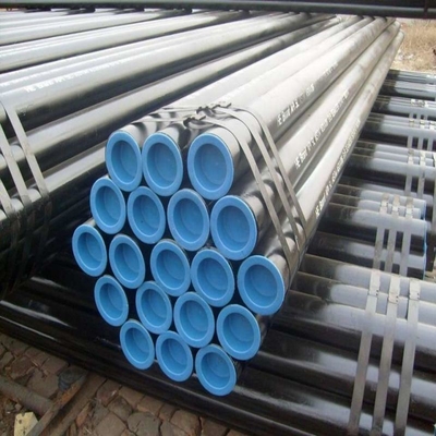 Black Coating Seamless Round Carbon Steel Pipe 10 20 Q235 Q345 for Oil and Gas Pipeline