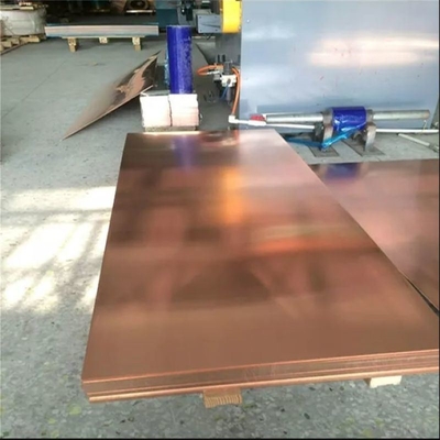 Customized Size Pure Copper Plate with High Purity and GB En ASTM JIS BS Standard