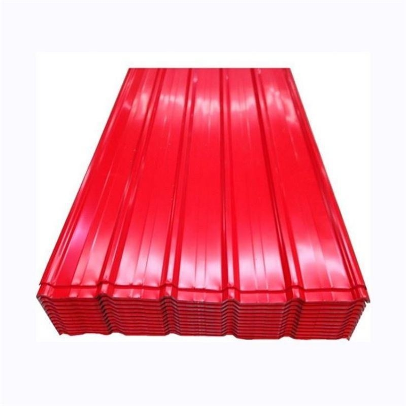 Galvanizing Surface Prepainted 0.47mm Zinc Coated Steel Strip Corrugated Roofing Tiles