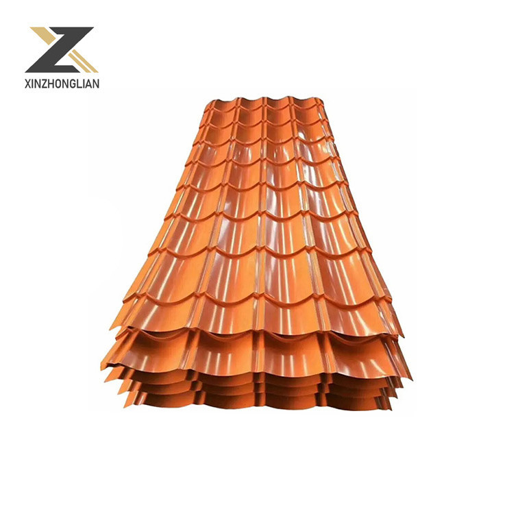 Electrogalvanized Corrugated Roofing Sheet with Ral Code No. or Custom Color Selection
