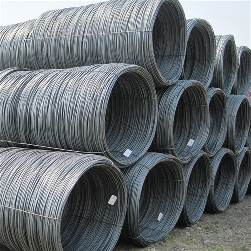 ASTM Standard Hot DIP Galvanized Black Surface Low Carbon Steel Wire Rod for Building