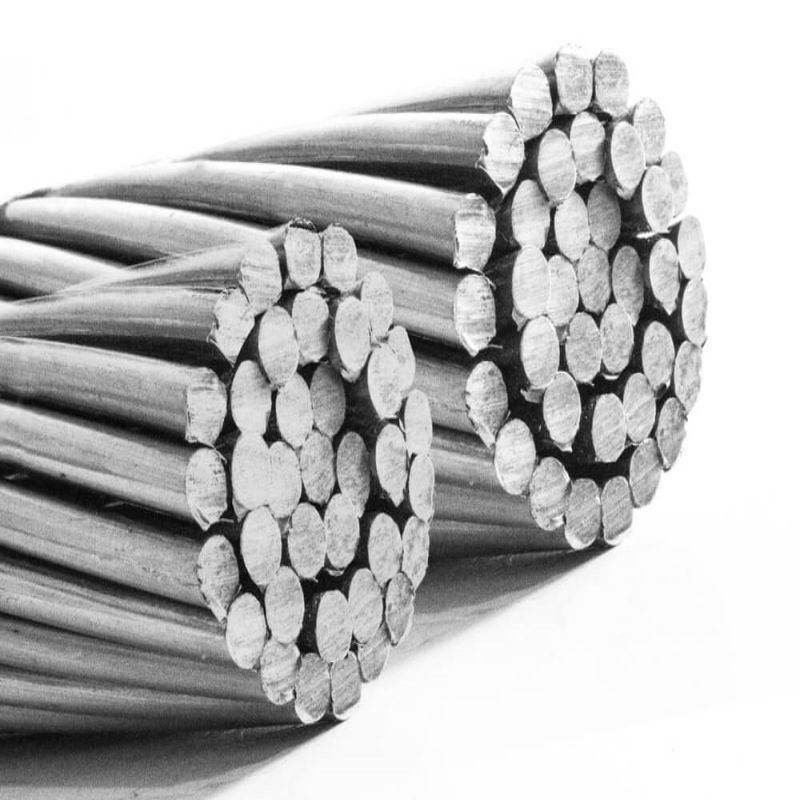Smooth Surface 1/2 Inch 6X19 Iwrc Electric Galvanized and Ungalvanized Steel Wire Rope